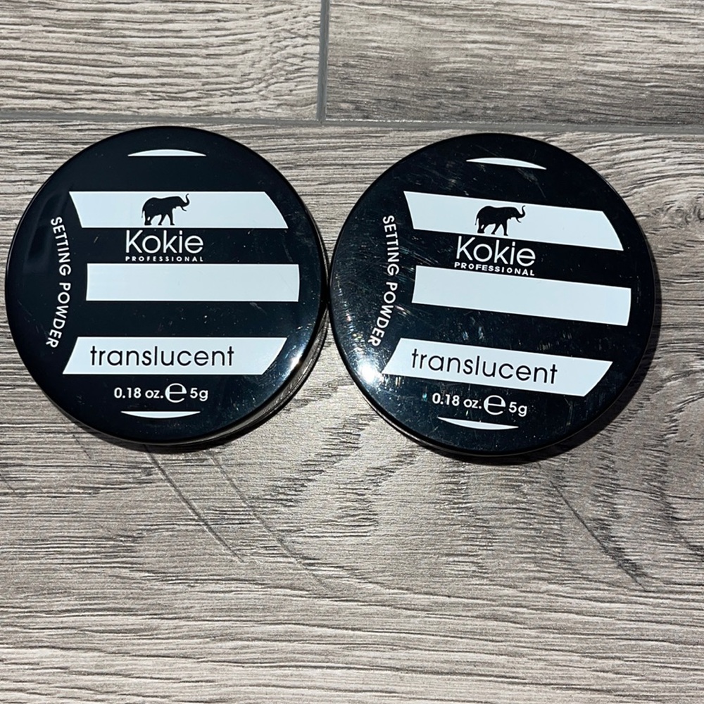 Kokie setting powder.